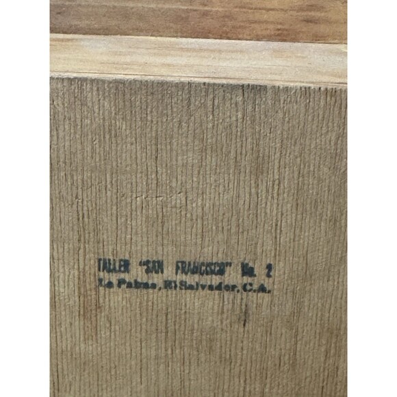 El Salvador Nativity Box Wood Folk Art Artesanias La Esperanza Handpainted - Picture 5 of 5